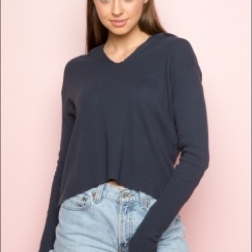 Brandy navy hoodie